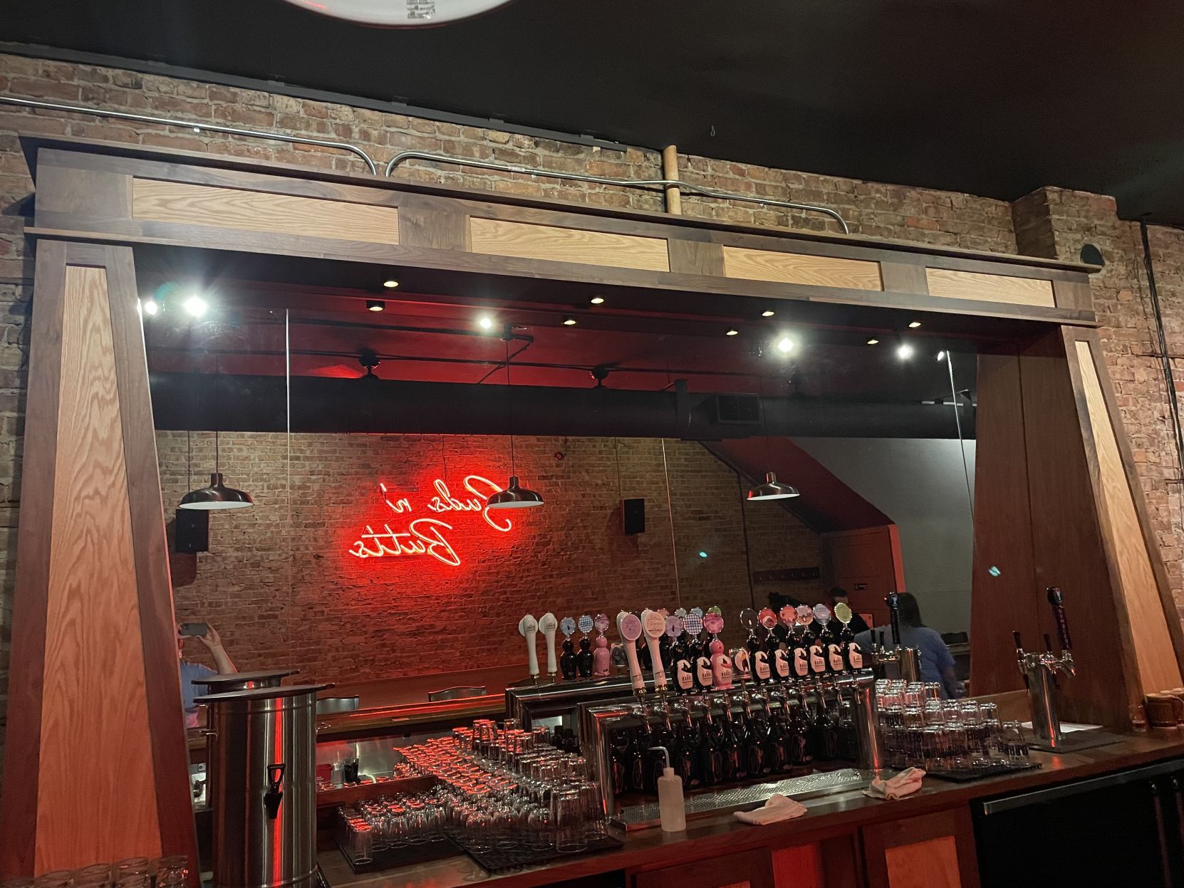 One Barrel Brewing bar